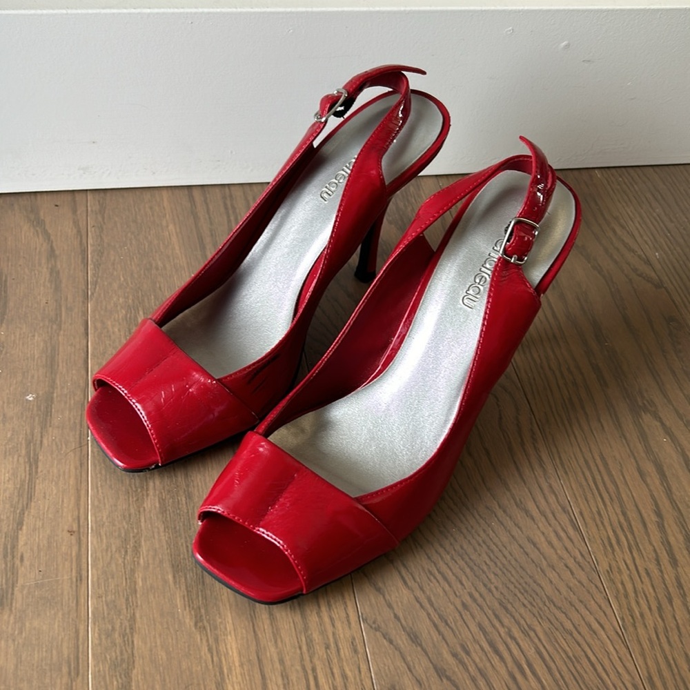 Low red heels - Picture 2 of 5